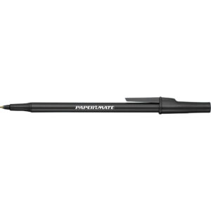 Pen, Ball Point, Paper Mater® , Black, 1 mm (12/box) - #OTI150
