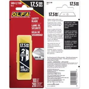Replacement Blades OLFA SKB-2/10B Dual-Edge Safety Blades, SK-4 (10pk) #9613 - #PB835