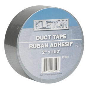 Utility Grade Duct Tape, 6 mils, Silver, 50 mm (2") x 45 m (148') - PF689