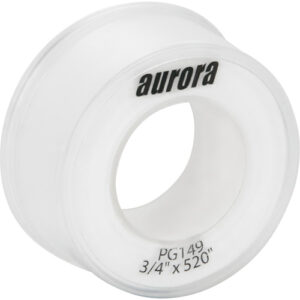 Teflon Sealing Tape, 520" L x 3/4" W, White - #PG149