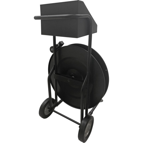 Strapping Dispenser, Polypropylene/Polyester/Steel Straps, 8"/16" Core Dia., 3"/8"/6"Roll Width - PG283 - Image 4