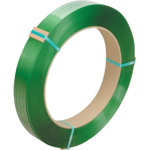 Strapping, Polyester, 1/2" W x 3380' L, Green, Manual Grade - PG554
