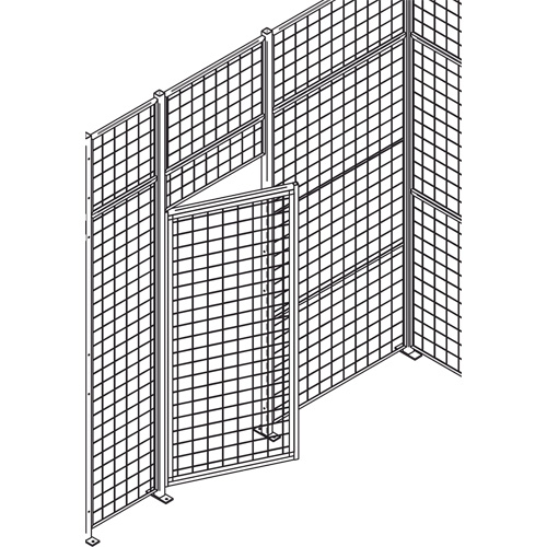 wire-mesh-partition-door