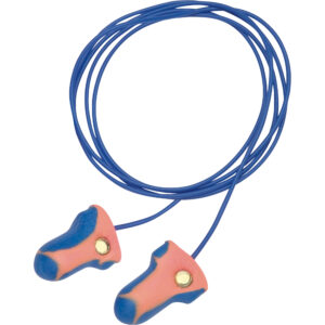 Ear Plugs Metal Detectable Corded - Laser Trak 100 pair/box - #SAK189