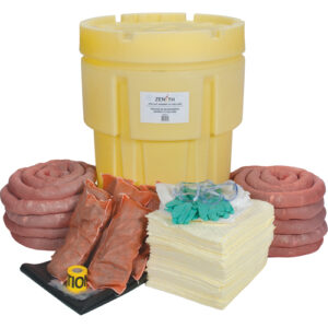 Hazardous Materials Spill Kit, Hazmat, Drum, 95 US gal. Absorbancy - SAL321
