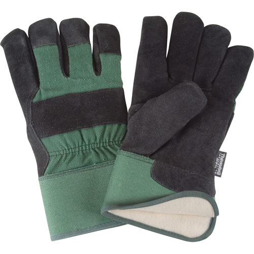 Superior Warmth Winter-Lined Fitters Gloves, 2X-Large, Split Cowhide Palm, Thinsulate™ Inner Lining - SAP249