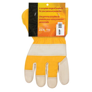 Standard-Duty Winter-Lined Fitters Gloves, Large, Grain Furniture Palm, Boa Inner Lining - SAP290R