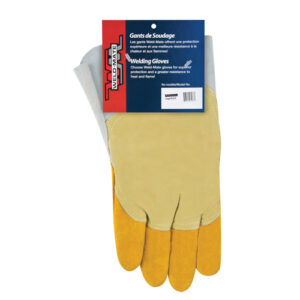 Pipeliner Welding Gloves, Split Cowhide, Size Large - SAV008R