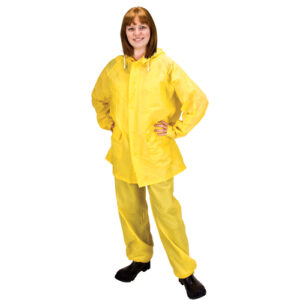 RZ300 Rain Suit, PVC, 4X-Large, Yellow - SEH098