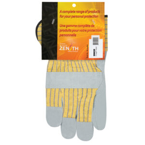 Superior Quality Fitters Gloves, X-Large, Split Cowhide Palm, Cotton Inner Lining - SD603R