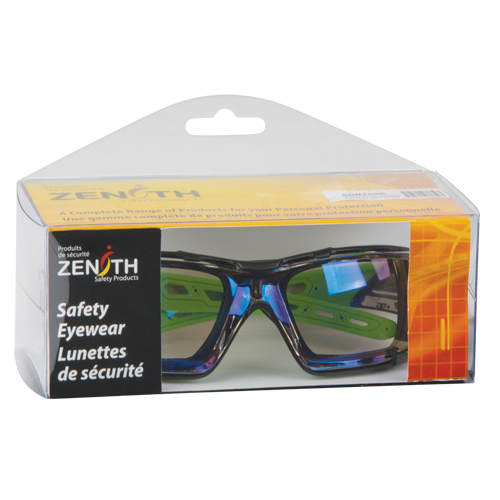 Z2500 Series Safety Glasses, Indoor/Outdoor Mirror Lens, Anti-Scratch Coating, CSA Z94.3/ANSI Z87+ - SDN709R
