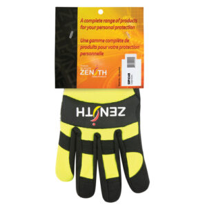 ZM500 High-Visibility Cut-Resistant Mechanic's Gloves, HPPE Palm, Size X-Large - SDP435R