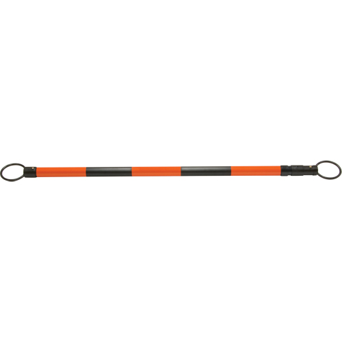 Retractable Cone Bar, 7' 5" Extended Length, Orange/Black - SDP614