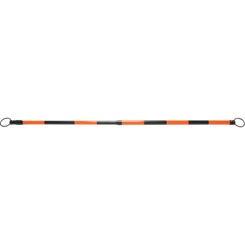 Retractable Cone Bar, 7' 5" Extended Length, Orange/Black - SDP614 - Image 2
