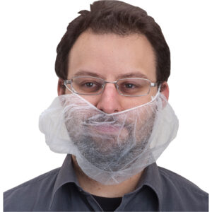 Beard Covers 18" Blue 100/bag (10 bags/case) #DAB252-J