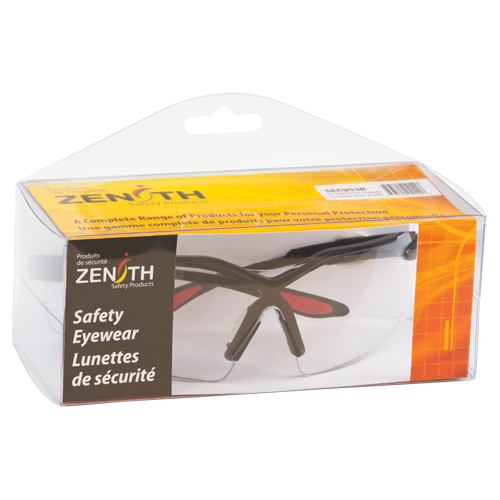 Z1300 Series Safety Glasses, Clear Lens, Anti-Scratch Coating, CSA Z94.3 - SEC953R