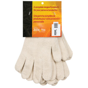 Heavyweight String Knit Gloves, Poly/Cotton, Non-Coated, 7 Gauge, X-Large - #SEE936R