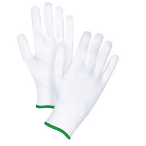 Seamless String Knit Gloves, Polyester, Non-Coated, 10 Gauge, Medium - SEF199