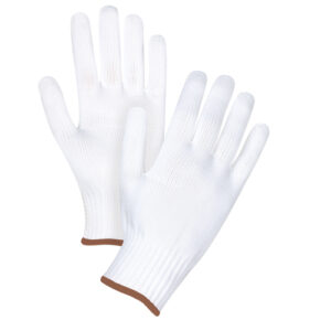 Seamless String Knit Gloves, Polyester, Non-Coated, 10 Gauge, Large - SEF200