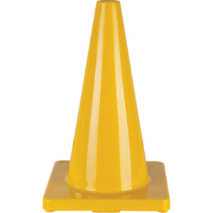 Coloured Traffic Cone, 18", Yellow - SEH137