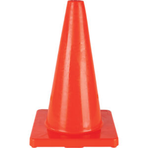 Coloured Traffic Cone, 18", Orange - SEH138