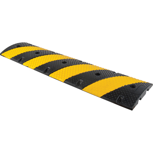 Speed Bump, Rubber, 4' L x 11" W x 2" H - SEH142