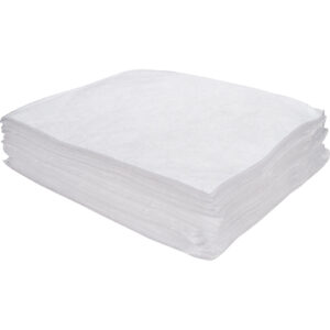 Meltblown Sorbent Pads, Oil Only, 15" x 17", 8 gal. Absorbancy - SEH943