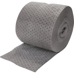 Bonded Sorbent Rolls, Heavyweight, 150' L x 15" W, 25 gal. Absorbancy - SEH965
