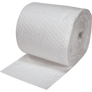 Fine Fibre Sorbent Pads, Heavyweight, 150' L x 15" W, 25 gal. Absorbancy - SEH977