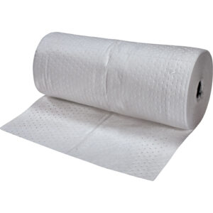 Fine Fibre Sorbent Pads, Mediumweight, 150' L x 30" W, 40 gal. Absorbancy - SEH978
