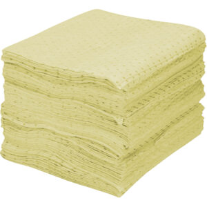 Fine Fibre Sorbent Pads, Hazmat, 15" x 17", 30 gal. Absorbancy - SEH987
