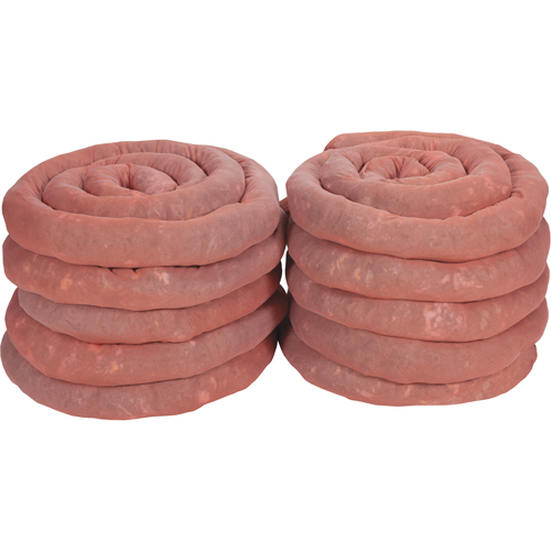 Sorbents Socks, 10', 3" L x 45 gal. W, 10 Absorbancy - SEI004