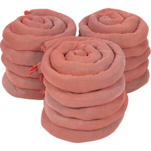 Sorbents Socks, 8', 3" L x 50 gal. W, 15 Absorbancy - SEI011
