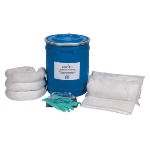 Truck Spill Kit, Oil Only, Drum, 10 US gal. Absorbancy - SEI190