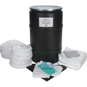 Spill Kit, Oil Only, Drum, 55 US gal. Absorbancy - SEI196