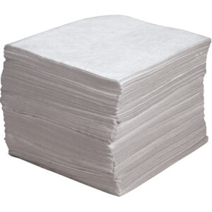 Meltblown Sorbent Pads, Oil Only, 15" x 17", 30 gal. Absorbancy - SEI620