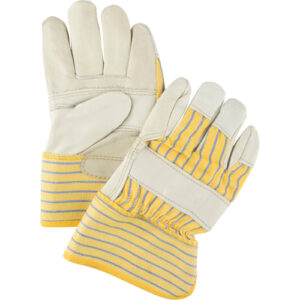 Superior Warmth Winter-Lined Fitters Gloves, Large, Grain Cowhide Palm, Thinsulate&trade; Inner Lining - SEI642