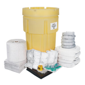 Spill Kit, Oil Only, Drum, 95 US gal. Absorbancy - SEJ262