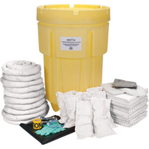 Shop Spill Kit, Oil Only, Drum, 95 US gal. Absorbancy - SEJ266