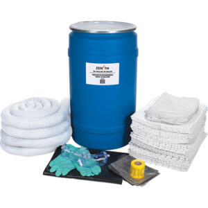 Spill Kit, Oil Only, Drum, 30 US gal. Absorbancy - SEJ275