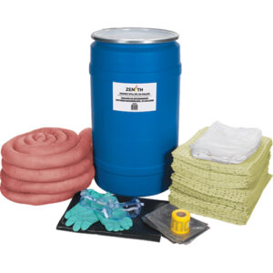 Spill Kit, Hazmat, Drum, 30 US gal. Absorbancy - SEJ276