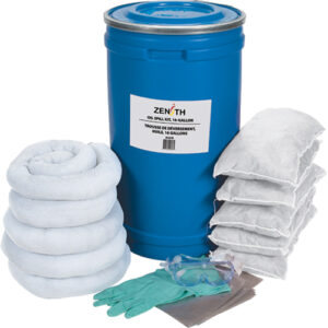 Spill Kit, Oil Only, Pail, 16 US gal. Absorbancy - SEJ278