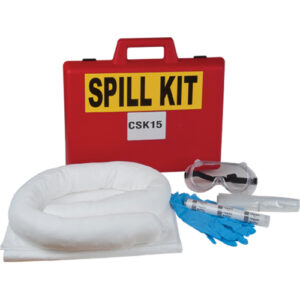 First Responders Spill Kit, Oil Only, Case, 3.08 US gal. Absorbancy - SEJ288