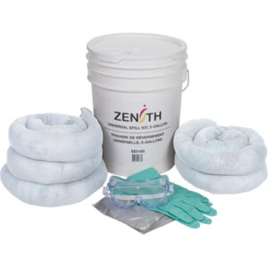 Spill Kit, Oil Only, Pail, 5 US gal. Absorbancy - SEJ975