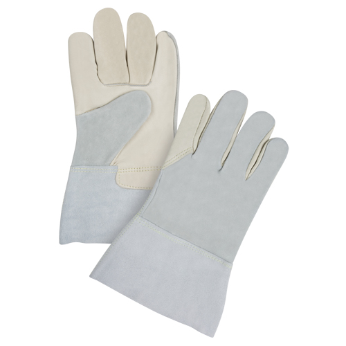 Split-Back Premium Work Gloves, X-Large, Grain Cowhide Palm - SFV124