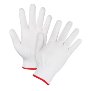 Seamless String Knit Gloves, Polyester, Non-Coated, 15 Gauge, Ladies - SGC362
