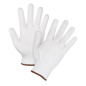 Seamless String Knit Gloves, Polyester, Non-Coated, 15 Gauge, Men's - SGC363