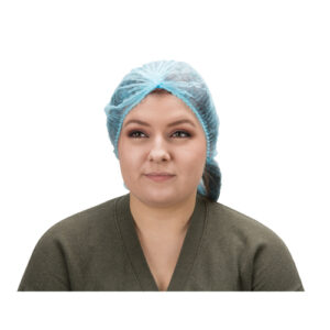 Bouffant Cap Blue 24" Softcover 100/bag (10 bags/case) #DAB251-J