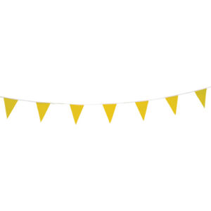 Pennant String, 60' L, Yellow - SGG312