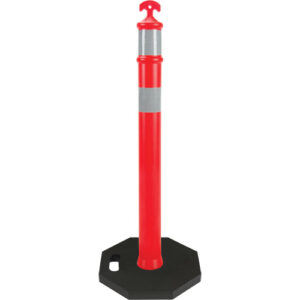 High-Visibility Delineator Post, 42" H, Orange - SGJ239